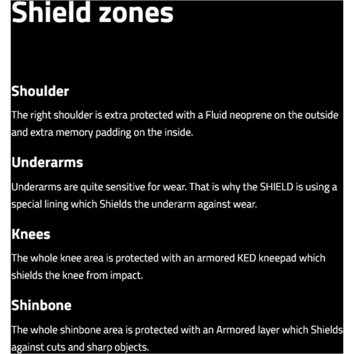 2023 Prolimit Mens Shield 5/3mm Zip Free Wetsuit 400.33210.010 - Black